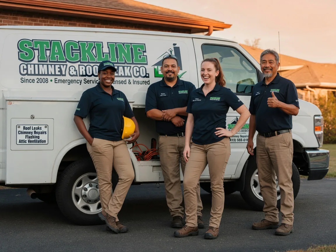 Chimney flashing repair company in Smithton, IL